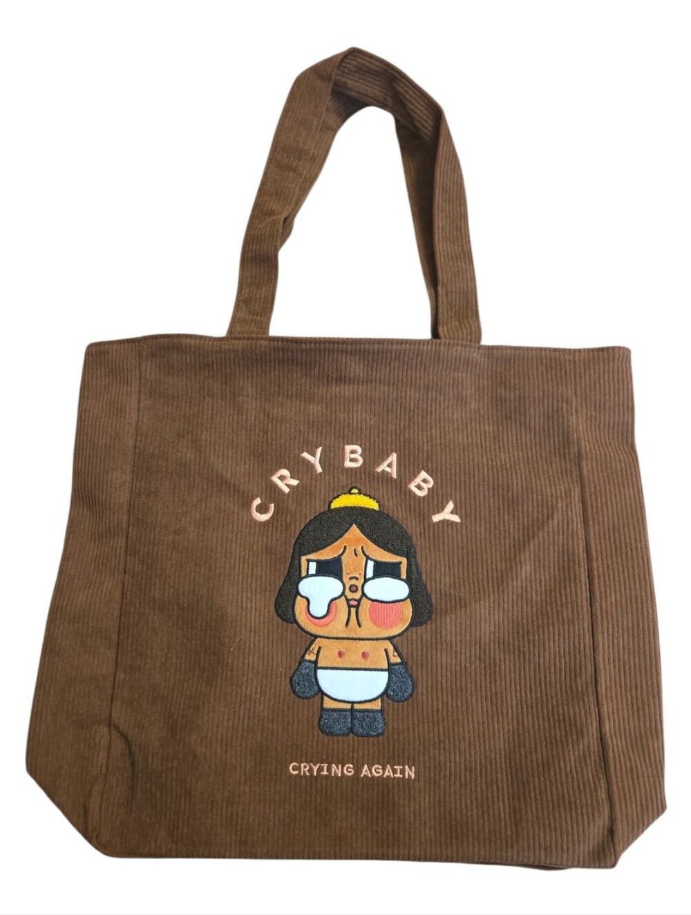 Crybaby Brown Tote Bag